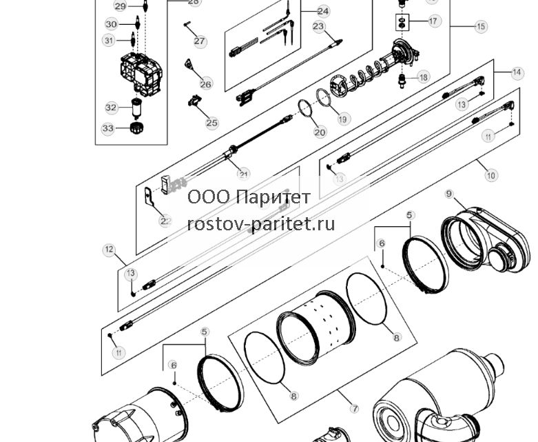 6169 Дополнительная обработка, выхлопная система (W660, T660, T560 Combine) - ST861962 1008.jpg
